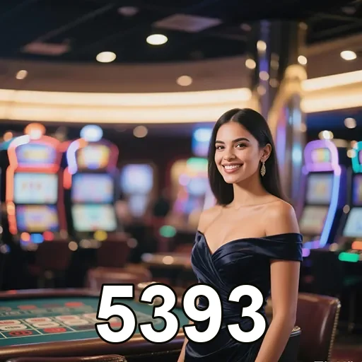Imagem relacionada a cassino no site 5393, destacando diversão e apostas em ambiente moderno