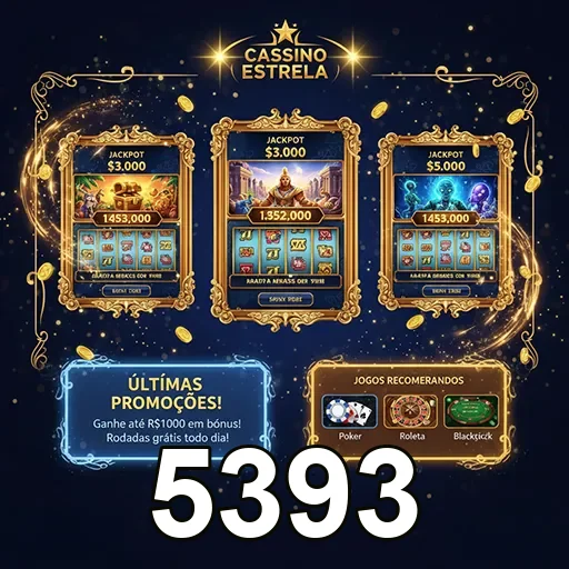 Imagem do site 5393 mostrando a página inicial de um imóvel residencial moderno.